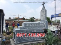 Thái Bình Mẫu lăng mộ đá họ tộc công giáo đẹp bán tại Thái Bình - đạo thiên chúa