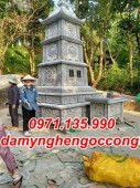 Hà Nội kích thước Mẫu mộ tháp đá đẹp bán tại Hà Nội