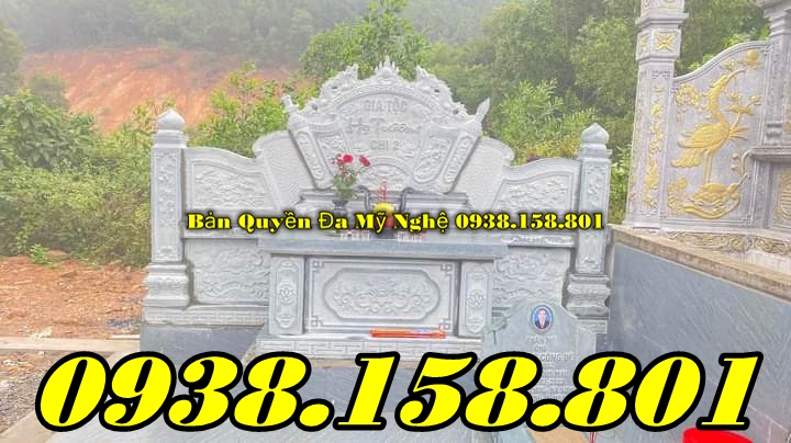Bình Định bán 49+ mẫu cuốn thư đá từ đường - bình phong đá đẹp-image-3