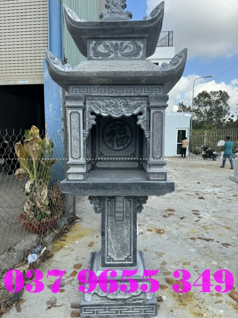 Đắk Nông mẫu cây hương đá 1 mái 2 mái 3 mái - giá bán khóm thờ đá-image-3