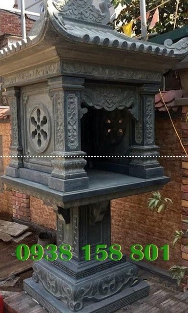 Đắk Nông mẫu cây hương đá 1 mái 2 mái 3 mái - giá bán khóm thờ đá-image-2