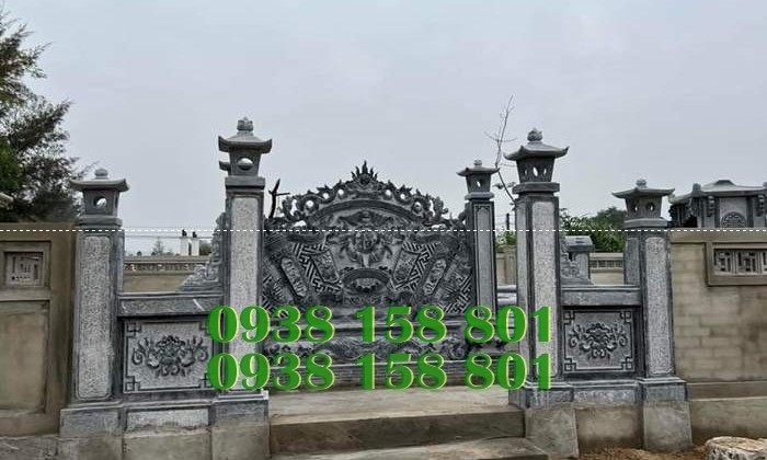 Bà Rịa vũng Tàu bình phong đá nhà thờ họ - bán cuốn thư nhà thờ họ bằng đá-image-5