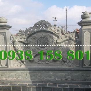 Bình Định bán 49+ mẫu cuốn thư đá từ đường - bình phong đá đẹp-image-5