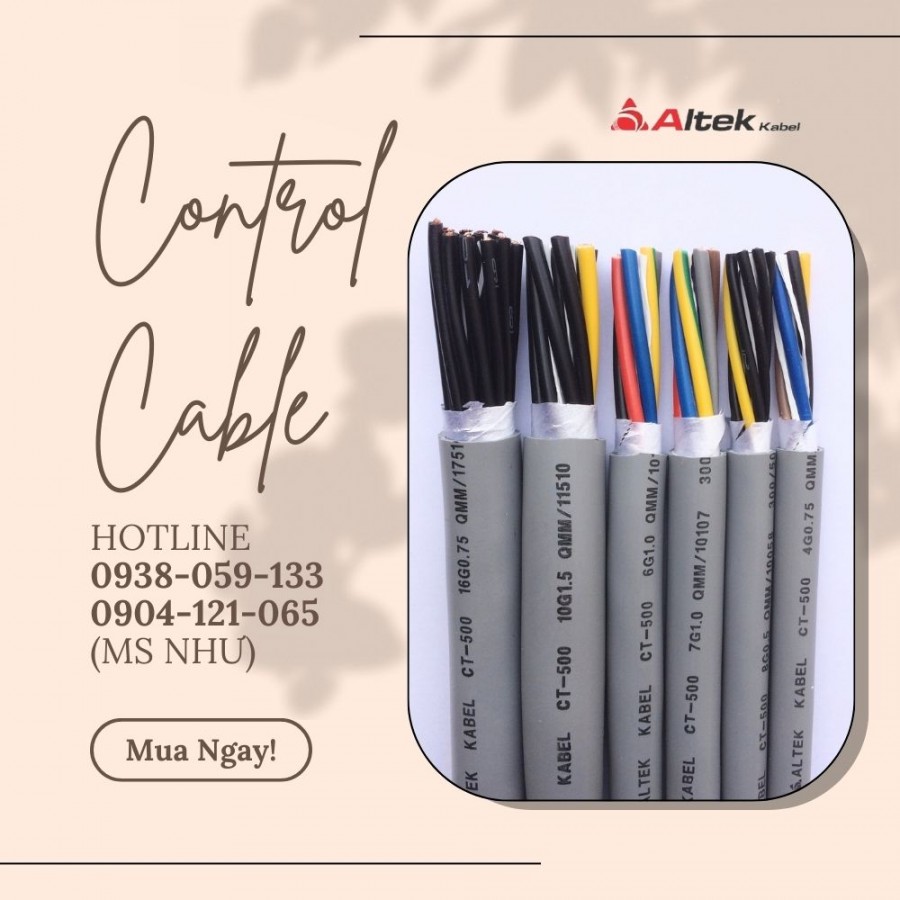 Cáp Điều Khiển / Cáp Tín Hiệu / Chống Nhiễu và Không Chống Nhiễu-image-2