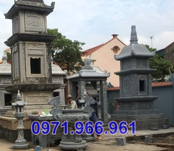 Mẫu mộ tháp đá đẹp bán tại đà nẵng - mộ tháp phật giáo để tro cốt-image-5