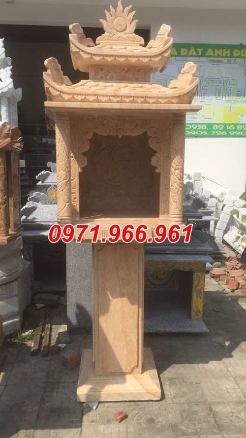 Mẫu bàn thờ thiên đá thờ ngoài trời đẹp bán tại yên bái - đơn giản hiện đại 346-image-2