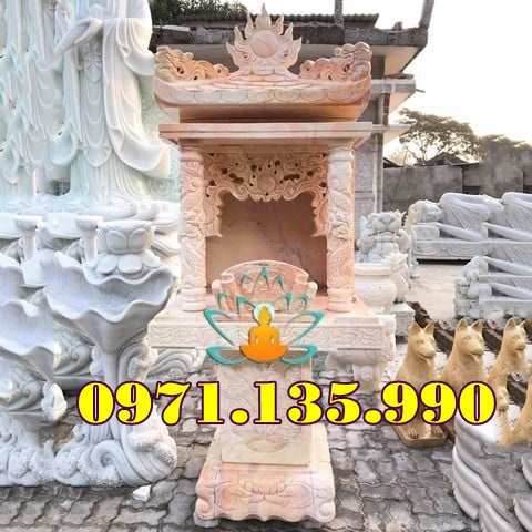 Thái Nguyên Mẫu miếu thờ ngoài trời bằng đá đẹp bán tại Thái Nguyên-image-3