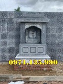171- Hưng Yên Mẫu miếu thờ bằng đá đơn giản đẹp bán tại Hưng Yên