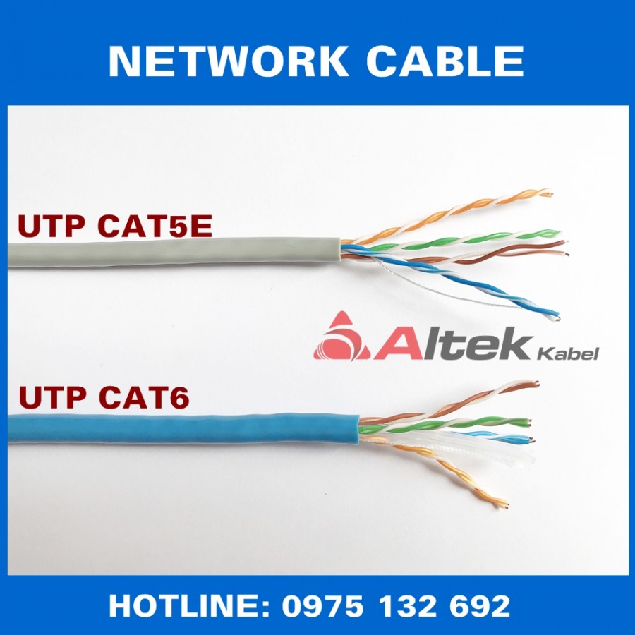 Cáp mạng Cat5e, Cat6 lõi đồng 100‰ nhập khẩu chính hãng Altek Kabel-image-3