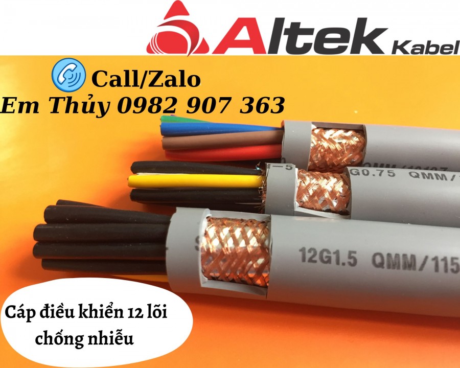 Cáp điều khiển 12 lõi chính hãng, giá tốt , sẵn kho-image-3