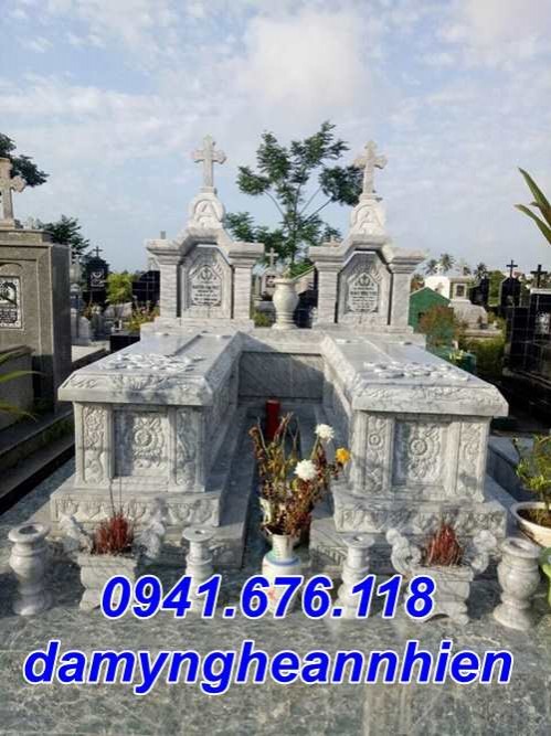 Hà Nam Mẫu mộ đá bà cô công giáo đẹp bán tại Hà Nam - đạo thiên chúa-image-2