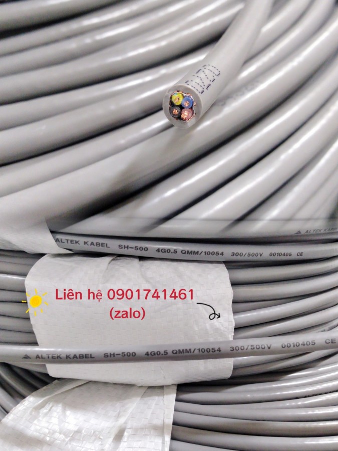 Cáp điều khiển 4 x 0.5mm chống nhiễu-image-3