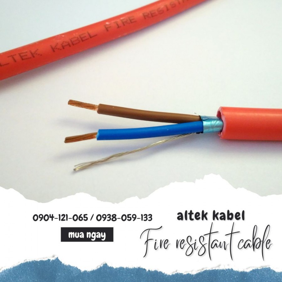 Cáp chống cháy Altek Kabel (LSZH) Chống Cháy / Chống Nhiễu-image-2