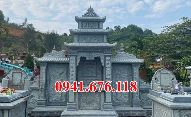 Nam Định Xây - lắp đặt sẵn mẫu lăng mộ đá đẹp bán tại Nam Định - gia đình dòng h-image-2