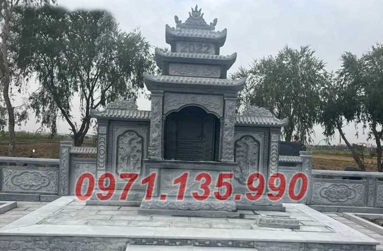 Nam Định Mẫu lăng mộ đá chạm điêu khắc đẹp bán tại Nam Định - gia đình dòng họ g-image-5