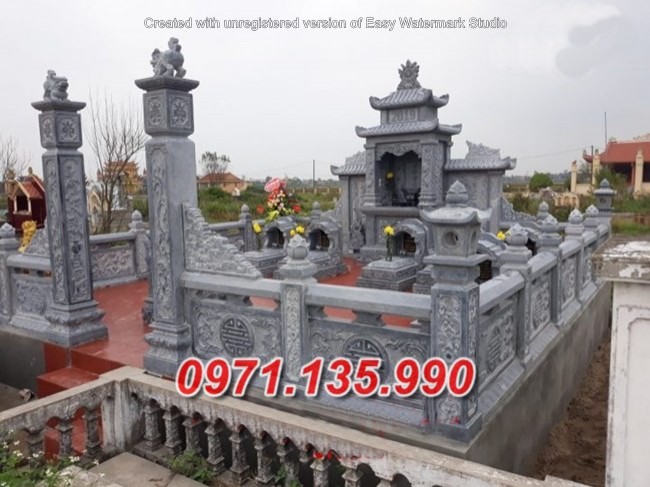 Bắc Giang Mẫu lăng mộ đá tự nhiên đẹp bán tại Bắc Giang - gia đình dòng họ gia t-image-3