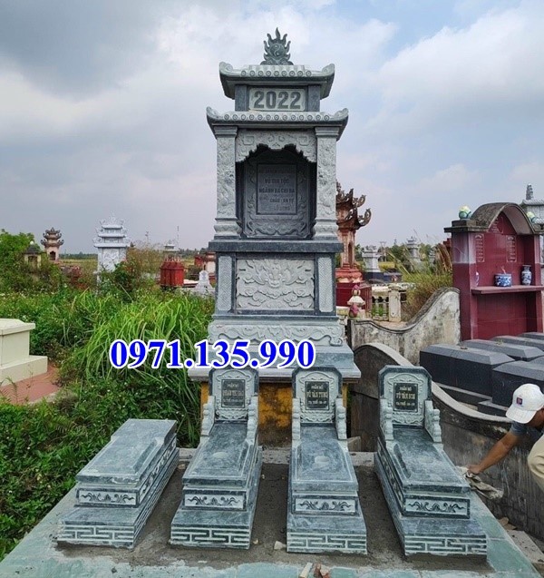 Hải Phòng Mẫu lăng mộ đá mỹ nghệ đẹp bán tại Hải Phòng - gia đình dòng họ gia tộ-image-2