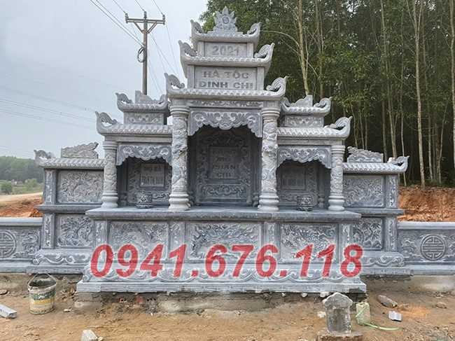 Thái Nguyên Bán mẫu lăng mộ đá UY TÍN đẹp bán tại Thái Nguyên - gia đình dòng họ-image-2