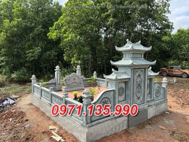 Lạng Sơn địa chỉ làm mẫu lăng mộ đá đẹp bán tại Lạng Sơn - gia đình dòng họ gia-image-2