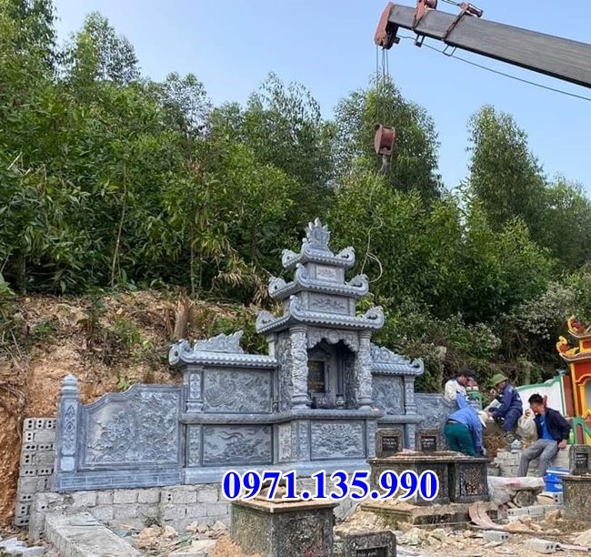 Hải Dương Mẫu khuôn viên lăng mộ đá đẹp bán tại Hải Dương - gia đình dòng họ gia-image-2