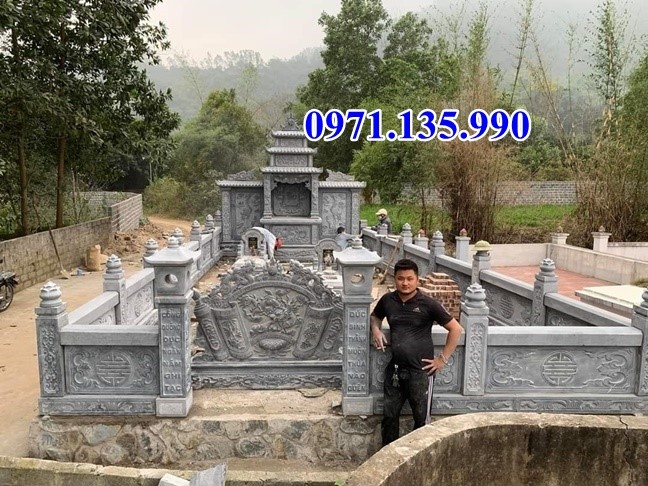 Hưng Yên Hình Ảnh mẫu lăng mộ đá đẹp bán tại Hưng Yên - gia đình dòng họ gia tộc-image-5