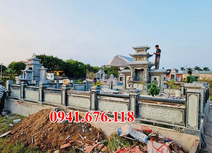 Nam Định Xây - lắp đặt sẵn mẫu lăng mộ đá đẹp bán tại Nam Định - gia đình dòng h-image-3