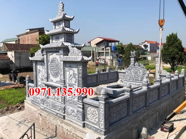 Quảng Ninh Mẫu lăng mộ đá hiện đại đẹp bán tại Quảng Ninh - gia đình dòng họ gia-image-3