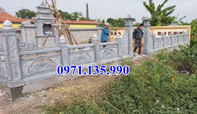 Hoà Bình Mẫu khuôn viên lăng mộ đá đẹp bán tại Hoà Bình - gia đình dòng họ gia t-image-3