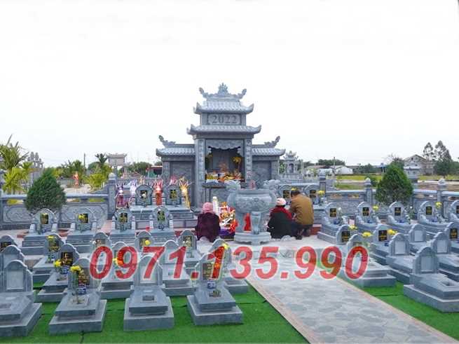 Nam Định Mẫu lăng mộ đá chạm điêu khắc đẹp bán tại Nam Định - gia đình dòng họ g-image-3