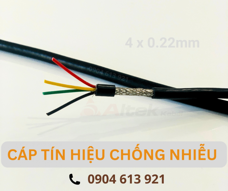 Cáp tín hiệu chống nhiễu 4x0.22/ 6x0.22/8x0.22mm-image-5