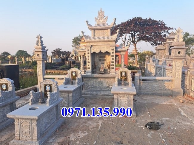Hải Phòng Mẫu lăng mộ đá mỹ nghệ đẹp bán tại Hải Phòng - gia đình dòng họ gia tộ-image-3