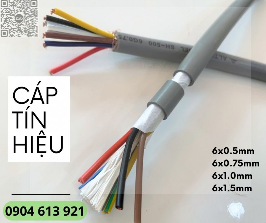 Cáp tín hiệu 6x0.5mm/6x0.75mm/6x1.0mm/6x1.5mm-image-5