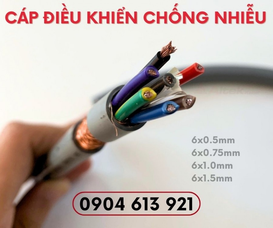 Cáp tín hiệu 6x0.5mm/6x0.75mm/6x1.0mm/6x1.5mm-image-2