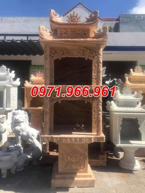 Mẫu Am Thờ đá thờ thiên địa đẹp bán tại lai châu - tự nhiên nguyên khối 780-image-2