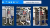 Khớp nối mềm inox nối bích, Khớp nối mềm inox kết nối ren theo yêu cầu