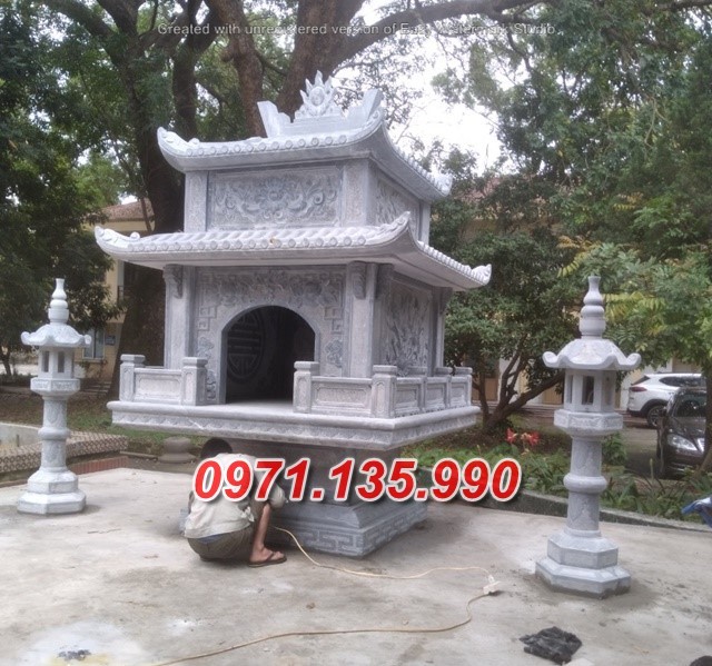 Bắc Ninh Mẫu bàn thờ thiên đá thờ lăng mộ đẹp bán tại Bắc Ninh-image-5