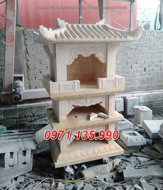 Bắc Ninh Mẫu bàn thờ thiên đá thờ lăng mộ đẹp bán tại Bắc Ninh-image-2