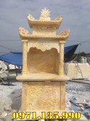 Nghệ An Mẫu bàn thờ thiên đá thờ đá tự nhiên nguyên khối đẹp bán tại Nghệ An