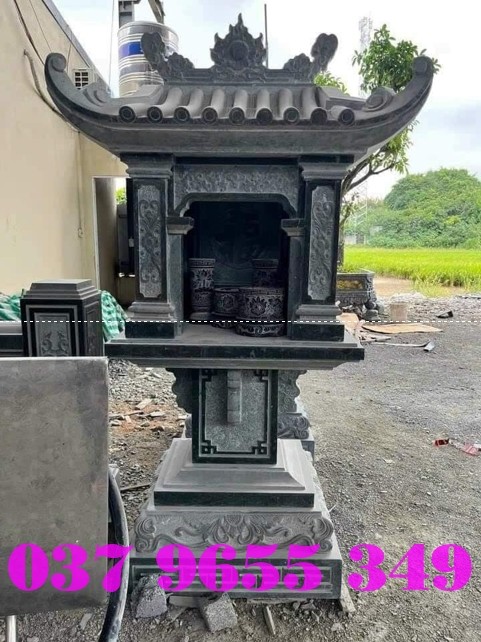 Vĩnh Long hình ảnh cây hương thờ lăng mộ bằng đá đẹp - am thờ, miếu thờ bằng đá-image-2