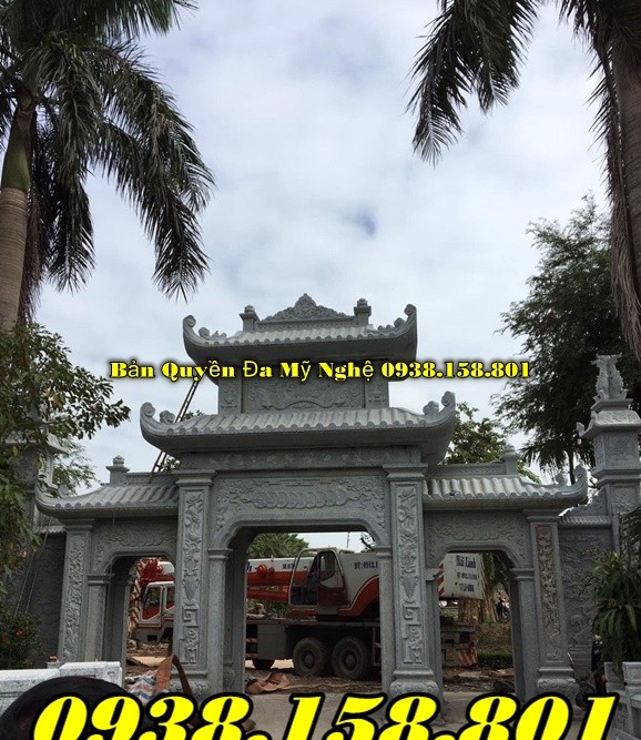Vũng Tàu mẫu cổng nghĩa trang ông bà cha mẹ bằng đá - cổng lăng mộ cha mẹ ông bà-image-5