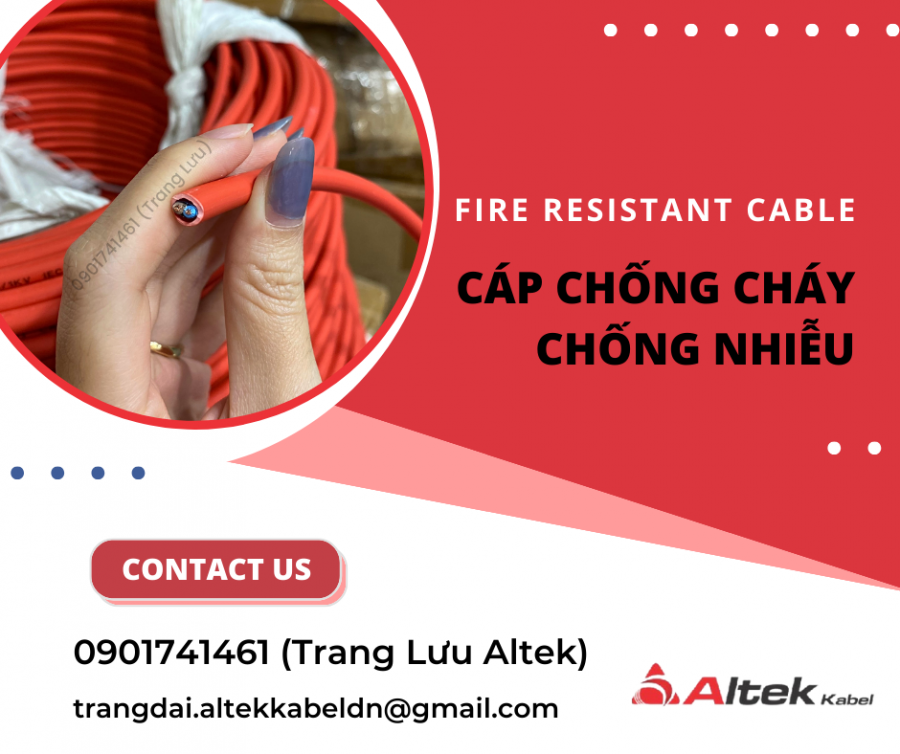 Cáp chống cháy chống nhiễu 2Cx1.5mm-image-3