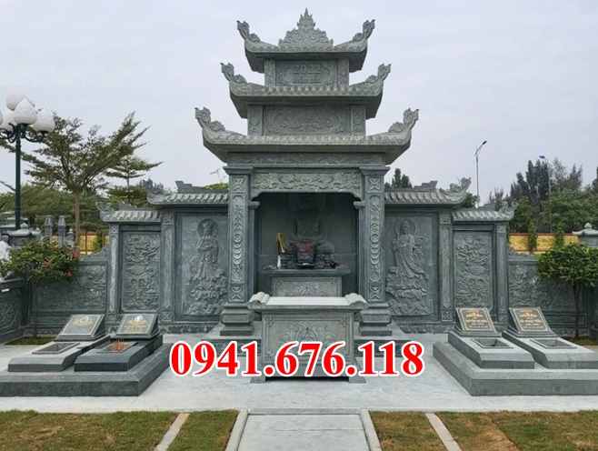 Lào Cai Mẫu lăng mộ đá chạm điêu khắc đẹp bán tại Lào Cai - gia đình dòng họ gia-image-3