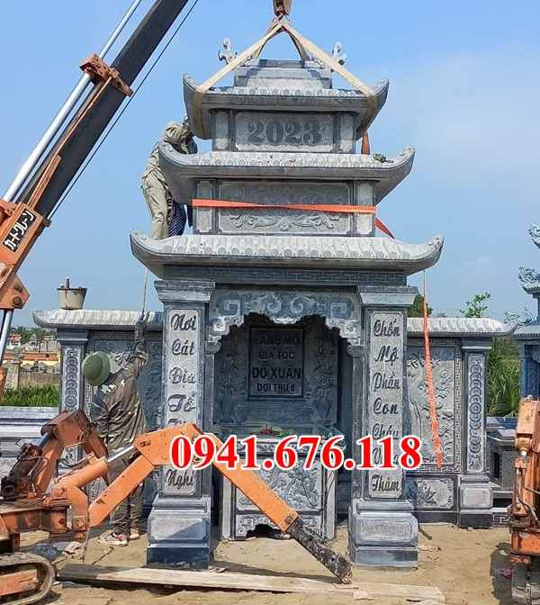 Lào Cai Mẫu lăng mộ đá cao cấp đẹp bán tại Lào Cai - gia đình dòng họ gia tộc-image-3