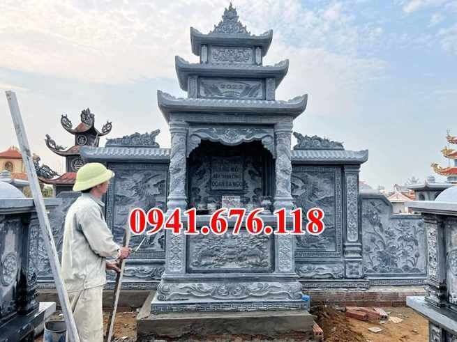 Lào Cai Mẫu lăng mộ đá quây đẹp bán tại Lào Cai - gia đình dòng họ gia tộc-image-5
