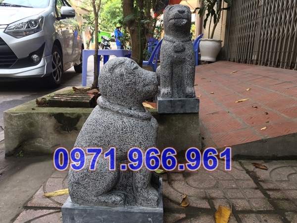 786 Mẫu tượng chó bằng đá đẹp bán tại lào cai - chó đá nhà thờ-image-2
