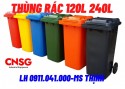 Phân phối thùng rác 120lit 240lit 660lit, thùng rác inox, thùng rác y tế