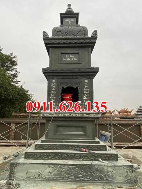 mẫu mộ đá đẹp bán an giang – 23 mộ tháp sư để tro cốt-image-2