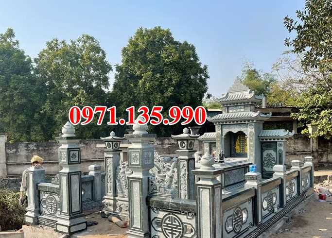 Quảng Trị Mẫu khuôn viên lăng mộ đá xanh rêu đẹp bán tại Quảng Trị - gia đình-image-3