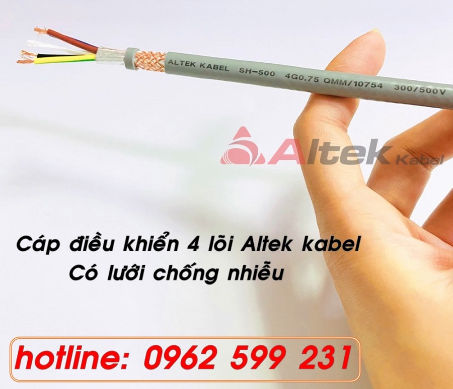 Cáp 4 lõi / Cáp điều khiển, Cáp tín hiệu giá sỉ-image-5