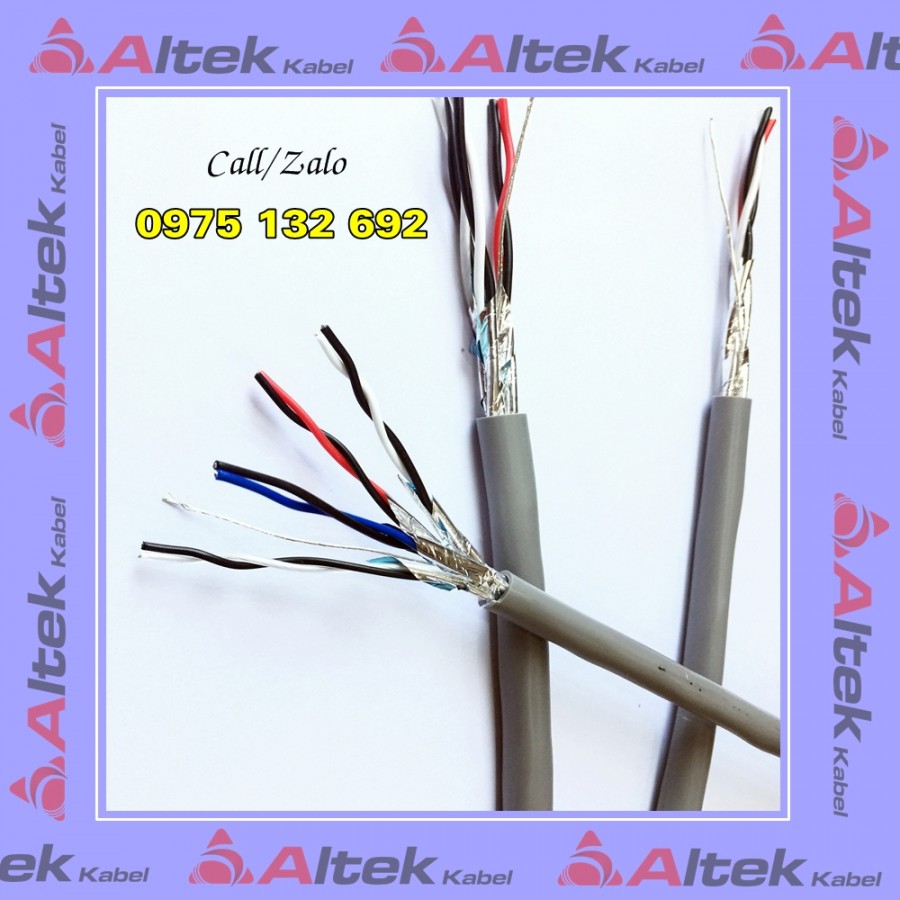 Cáp tín hiệu âm thanh, cáp xoắn lõi đồng Altek Kabel-image-2